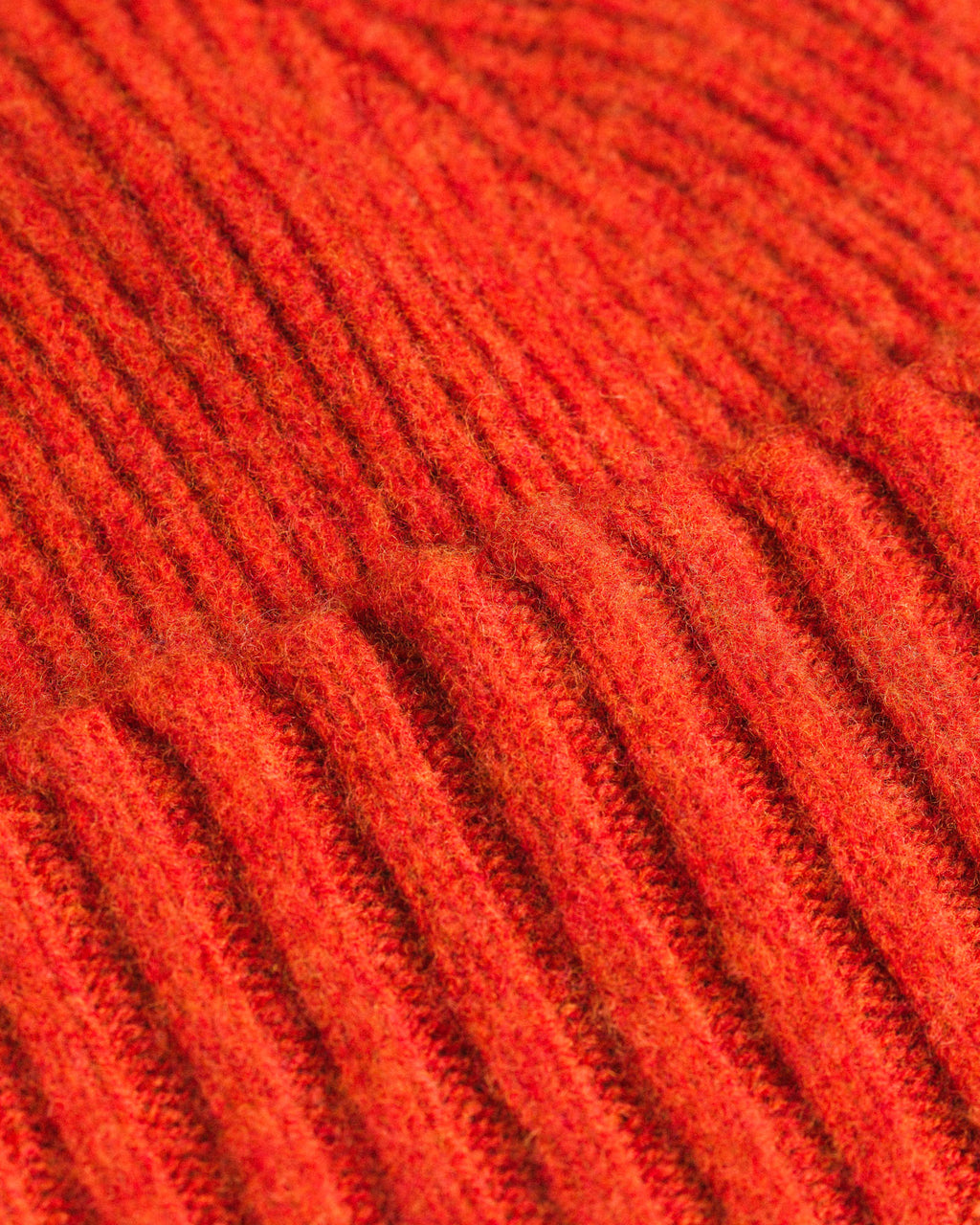 Fishtail Shaggy Beanie - Rust