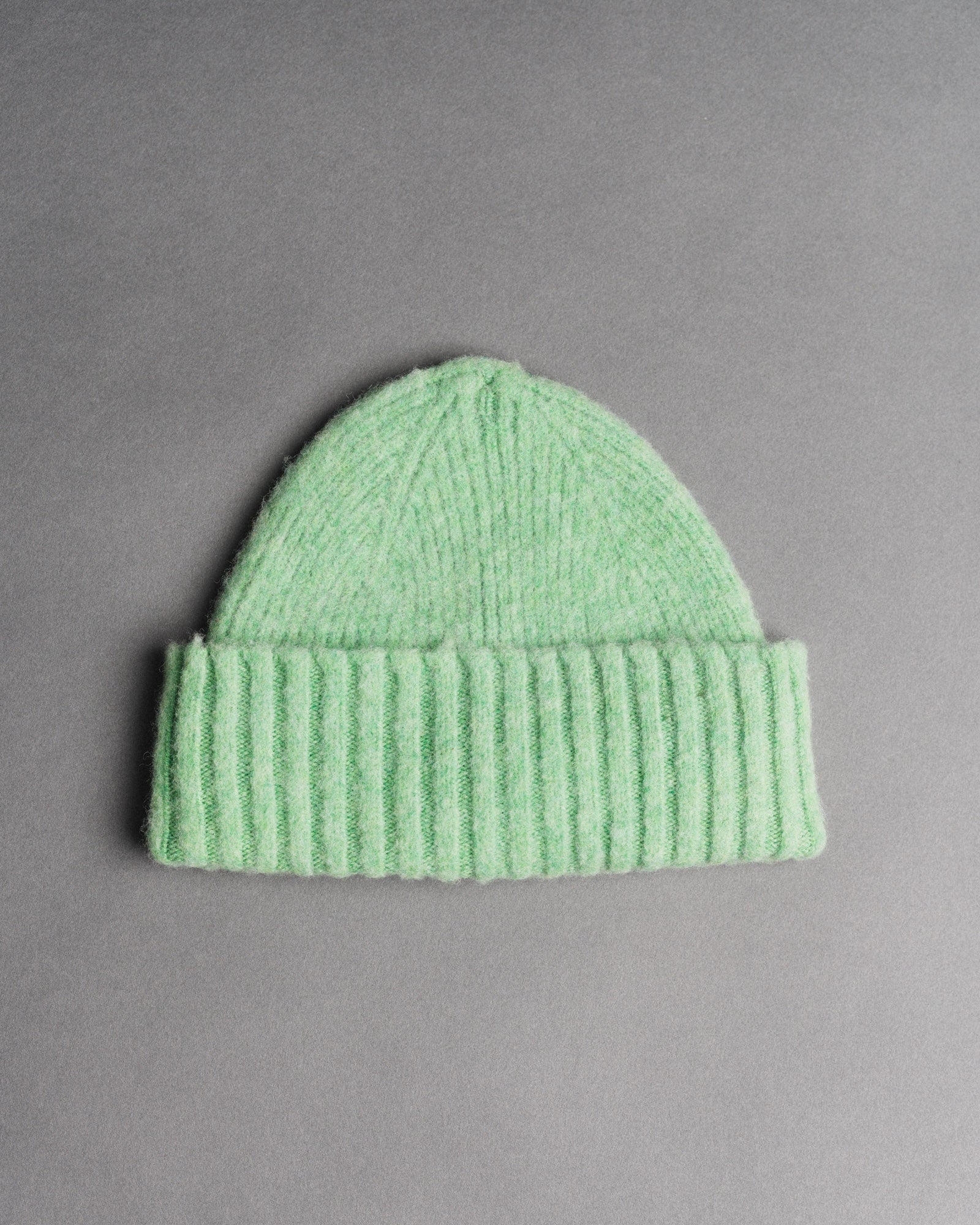 Fishtail Shaggy Beanie - Mint