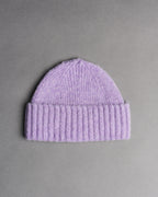 Fishtail Shaggy Beanie - Lilac