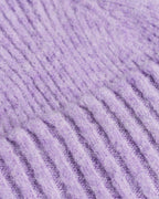 Fishtail Shaggy Beanie - Lilac