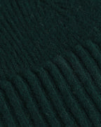 Fishtail Shaggy Beanie - Bottle Green