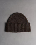 Shaggy beanie - brown