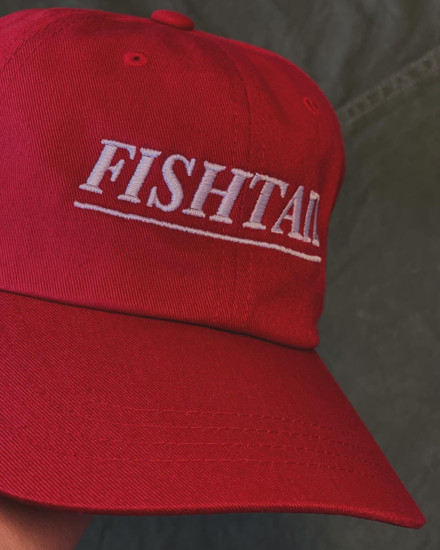 Fishtail Nordic Wash Cap - Red