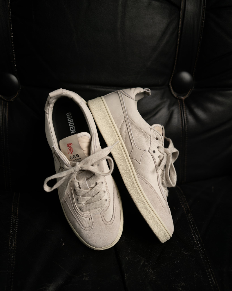 Fishtail x Garden of god Earth off white