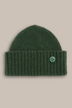 Fishtail Shaggy Beanie - Olive