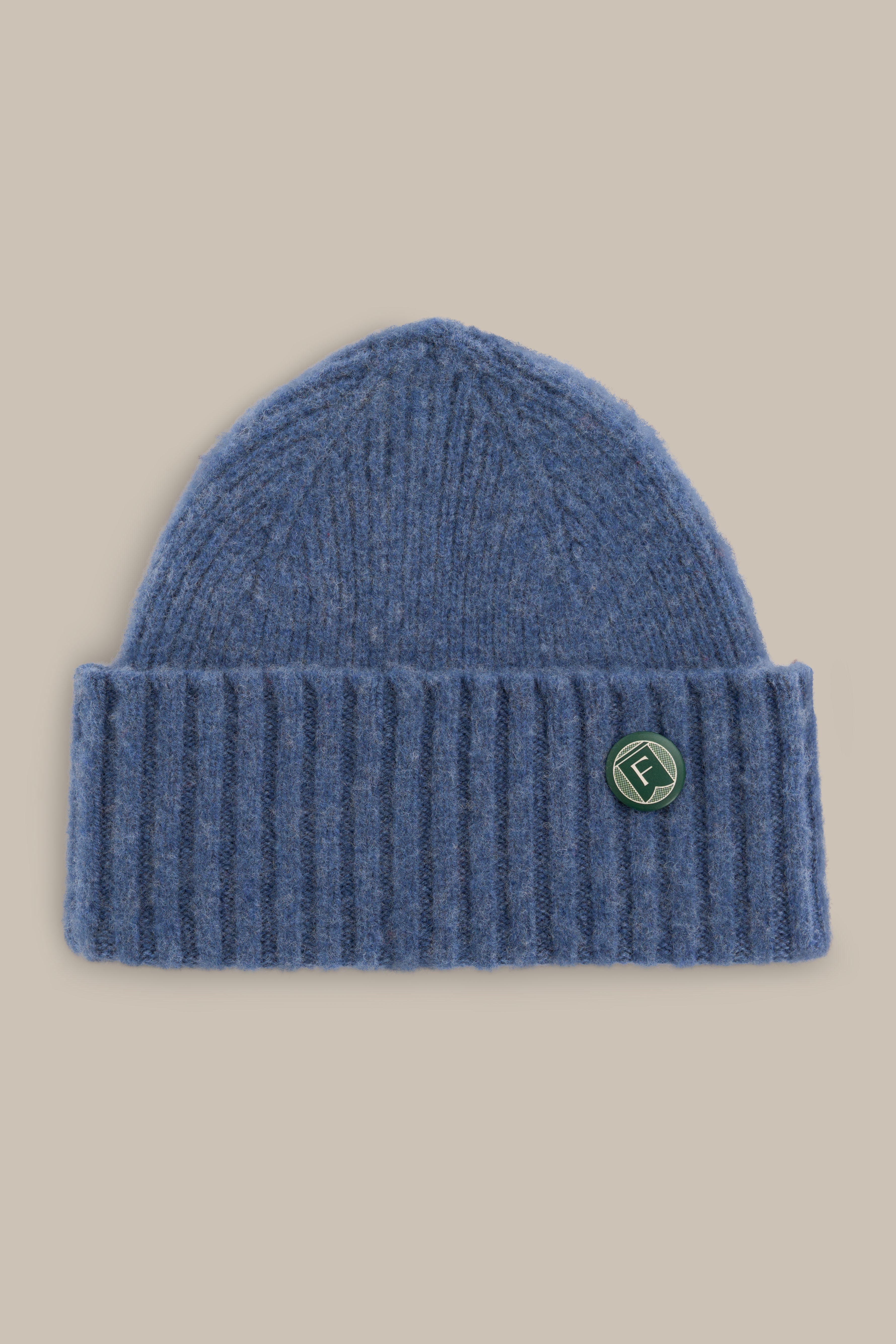 Fishtail Shaggy Beanie - Ocean
