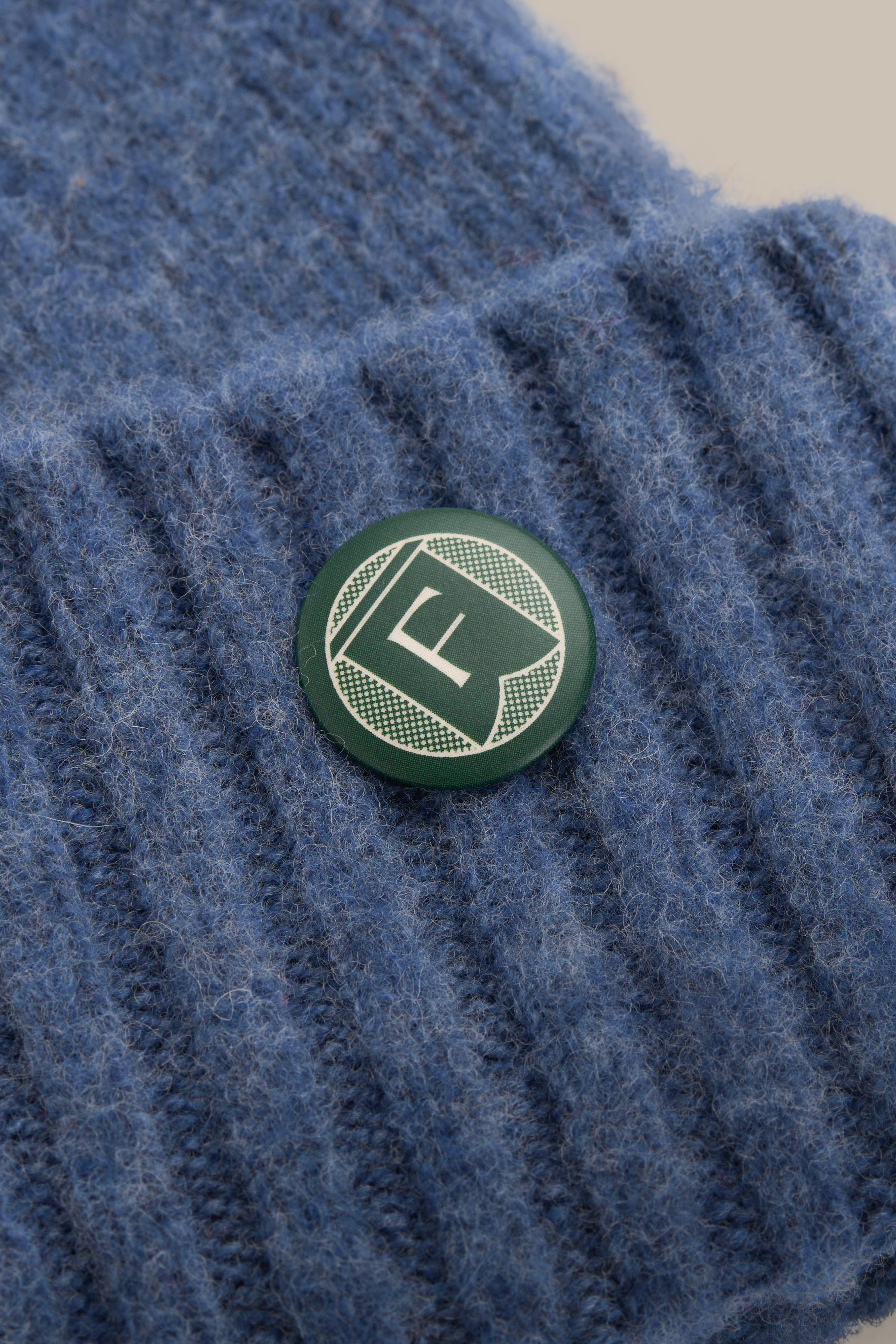 Fishtail Shaggy Beanie - Ocean