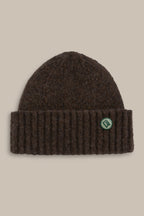 Fishtail Shaggy Beanie - Brown