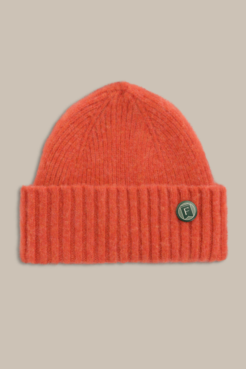 Fishtail Shaggy Beanie - Fire
