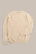 Fishtail Shaggy Jumper - Ecru
