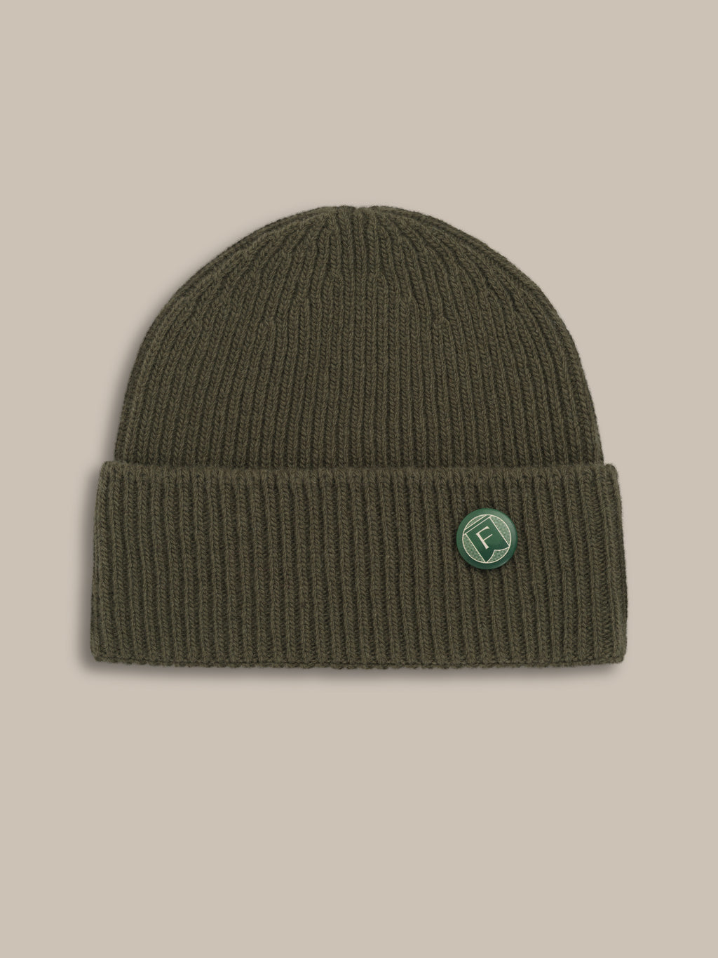Fishtail Marina Beanie - Olive