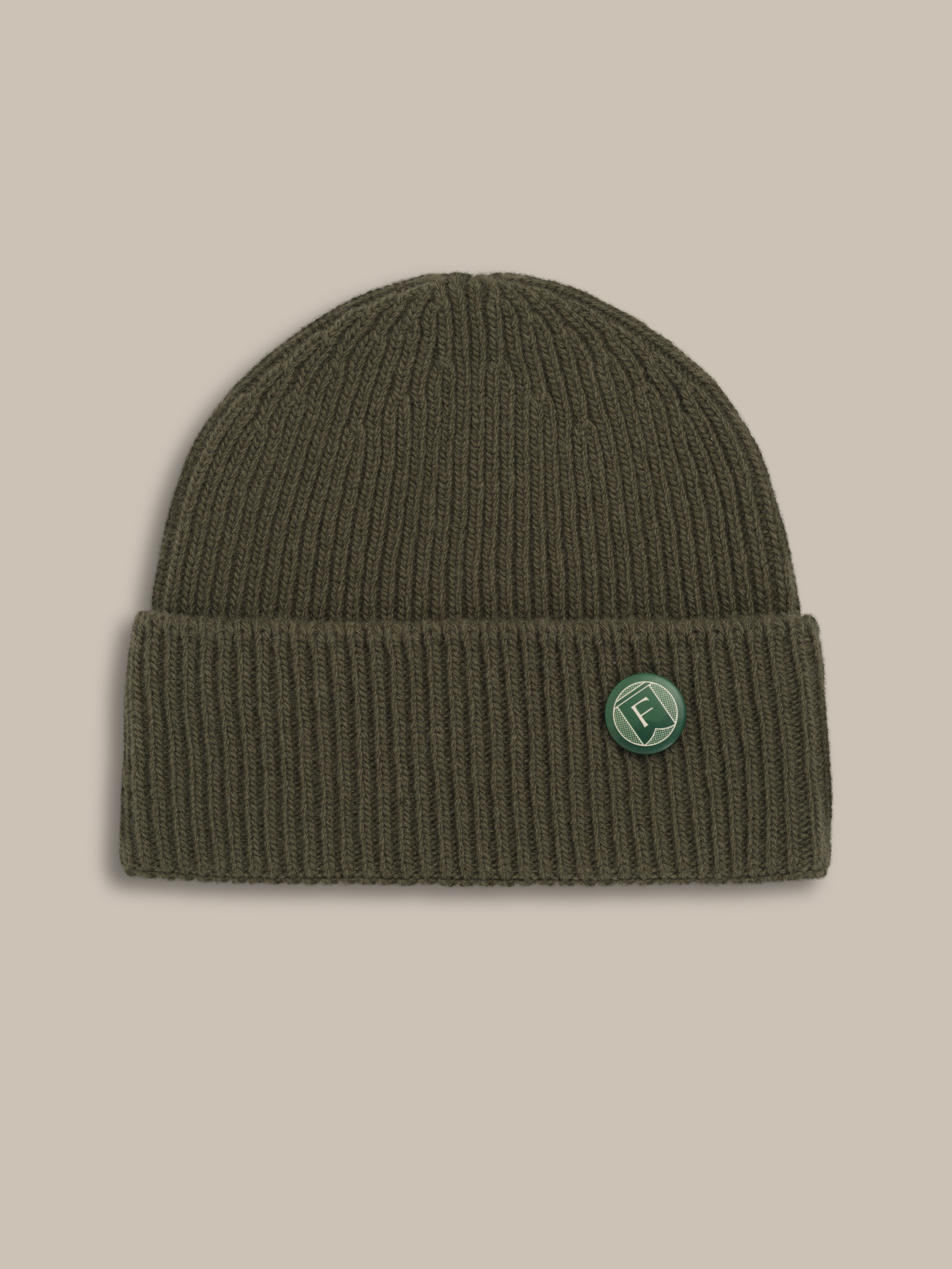 Fishtail Marina Beanie - Olive