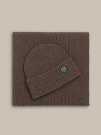 Fishtail Marina Beanie - Brown
