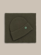 Fishtail Marina Beanie - Olive
