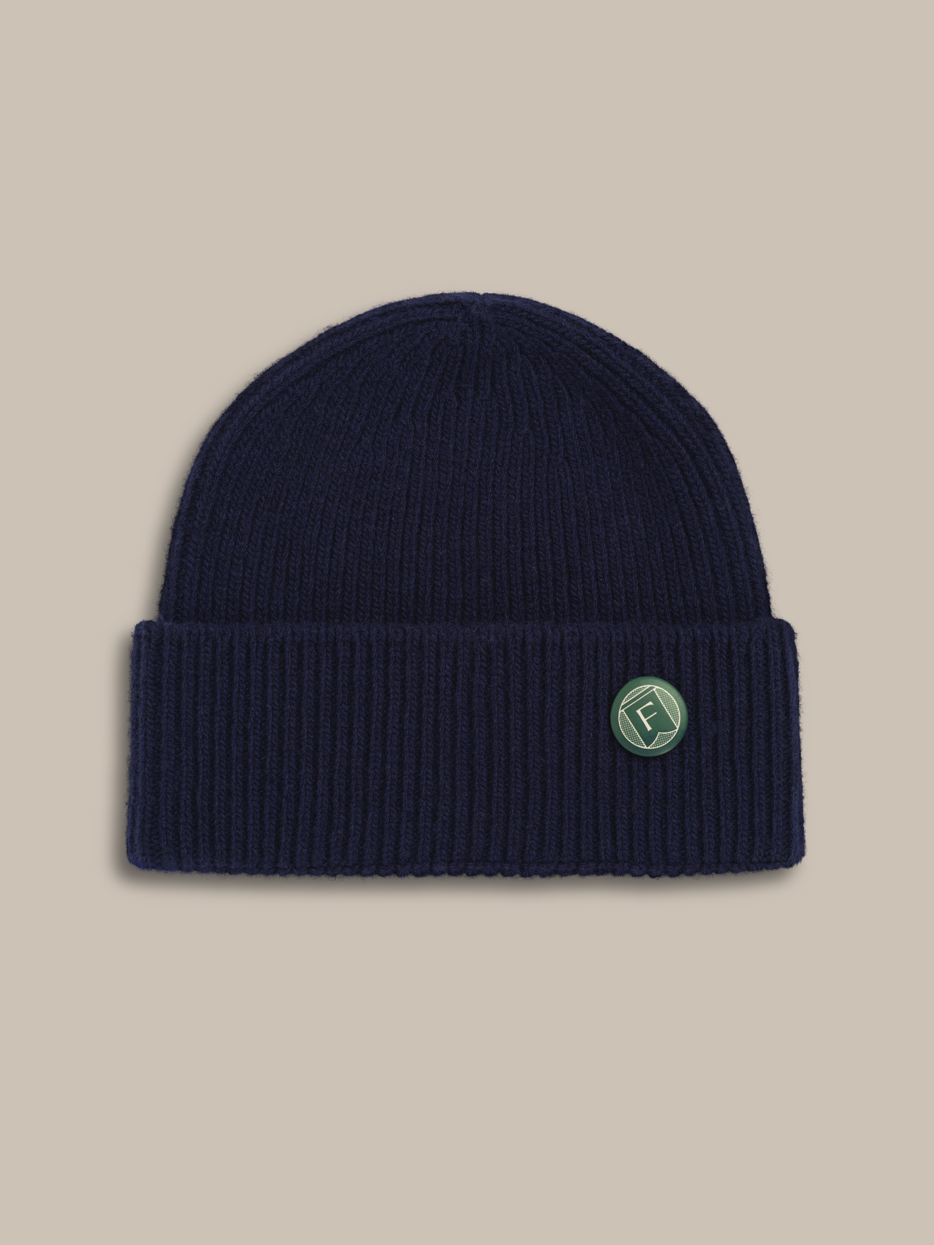 Fishtail Marina Beanie - Navy