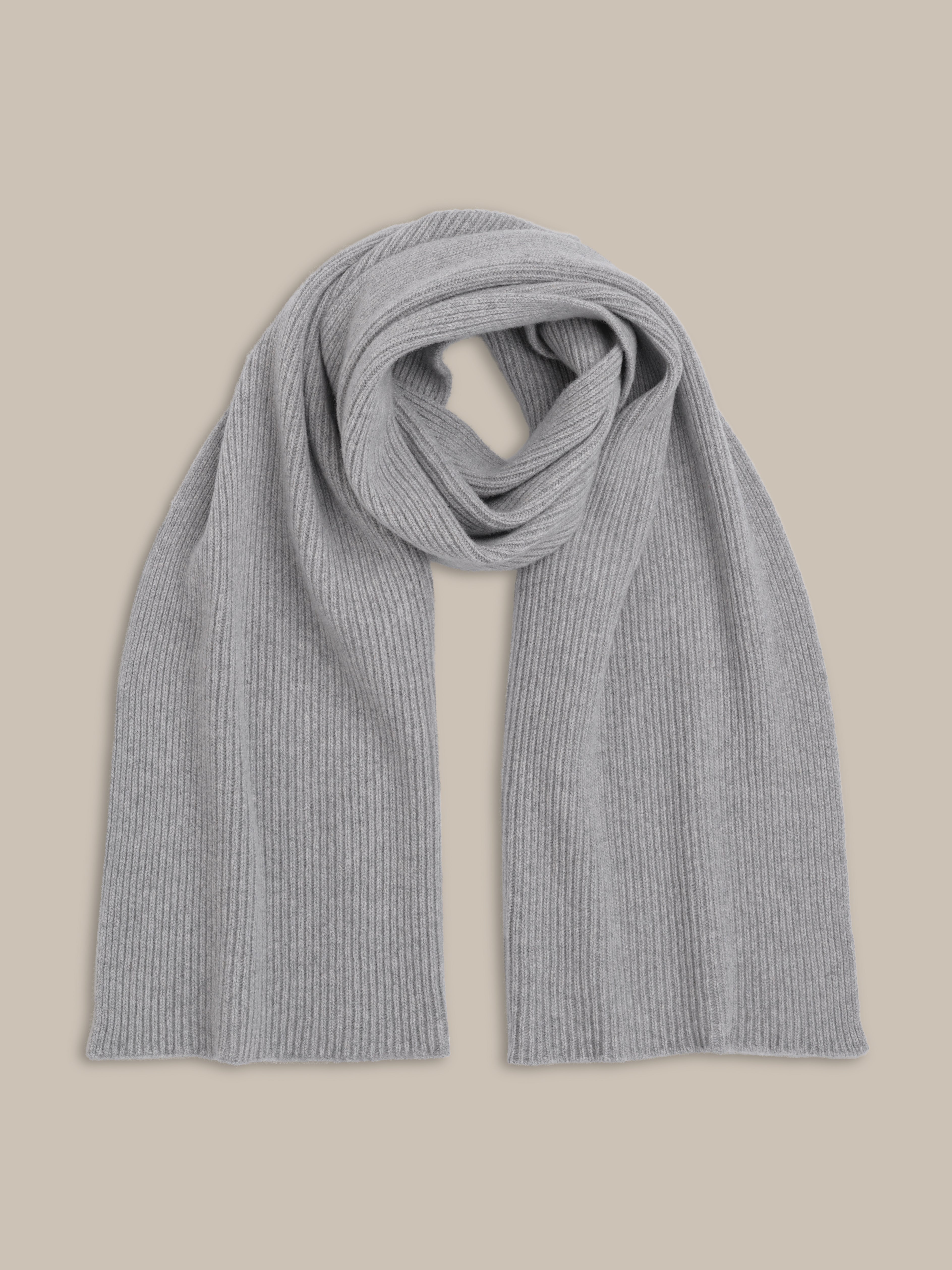 Fishtail Marina Scarf - Stone