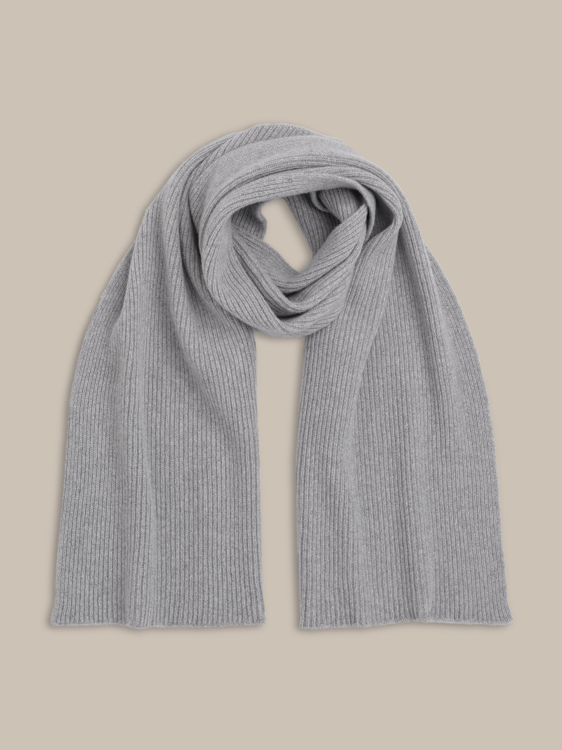 Fishtail Marina Scarf - Stone