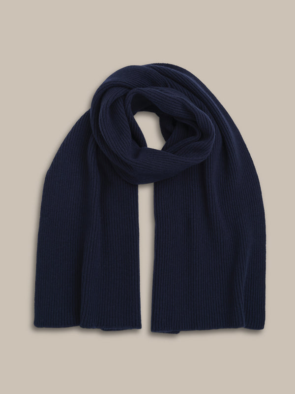 Fishtail Marina Scarf - Navy