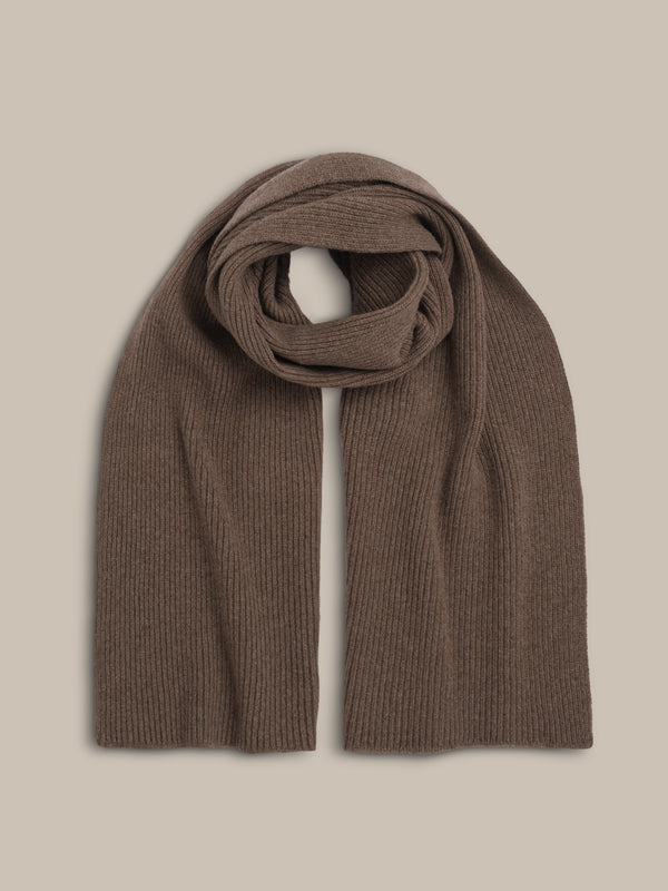 Fishtail Marina Scarf - Brown