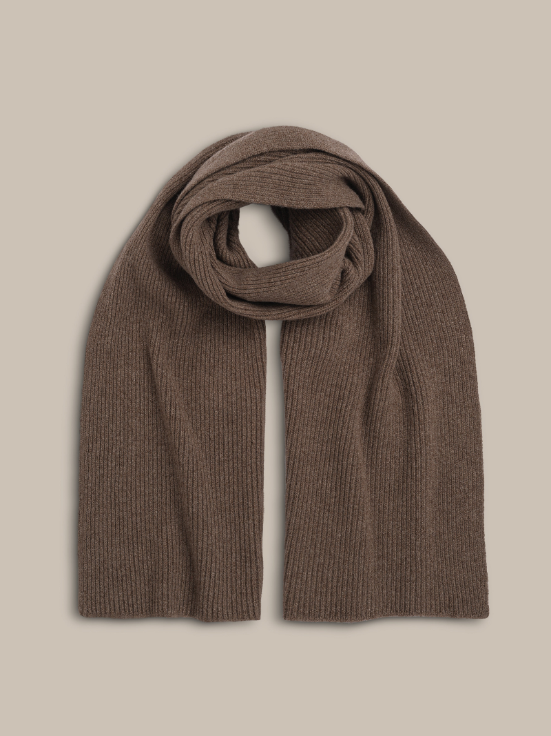 Fishtail Marina Scarf - Brown