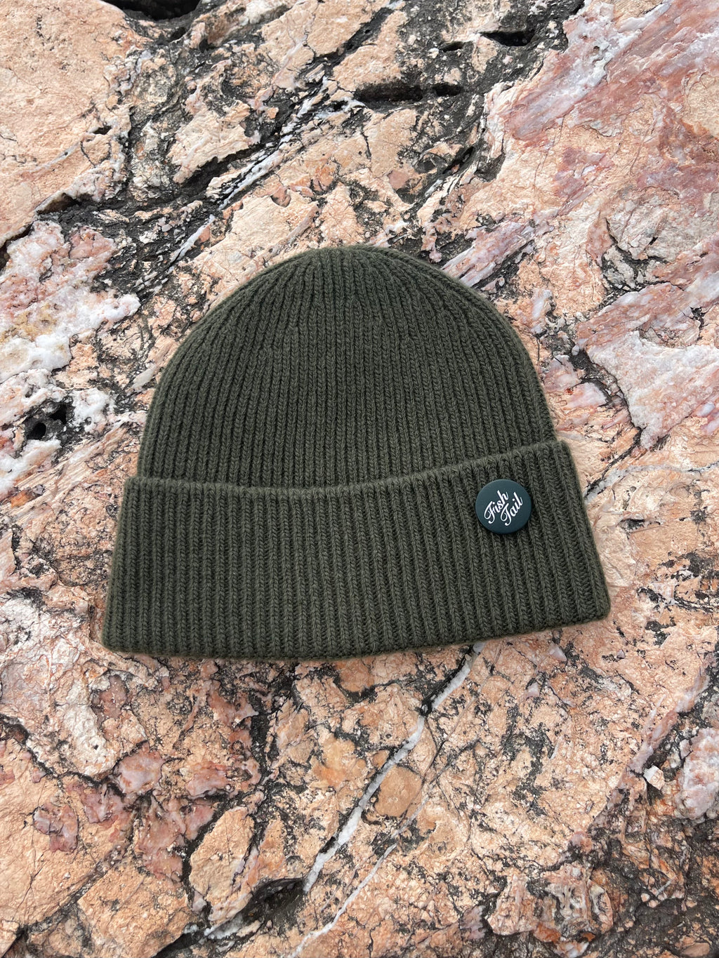 Fishtail Marina Beanie - Olive