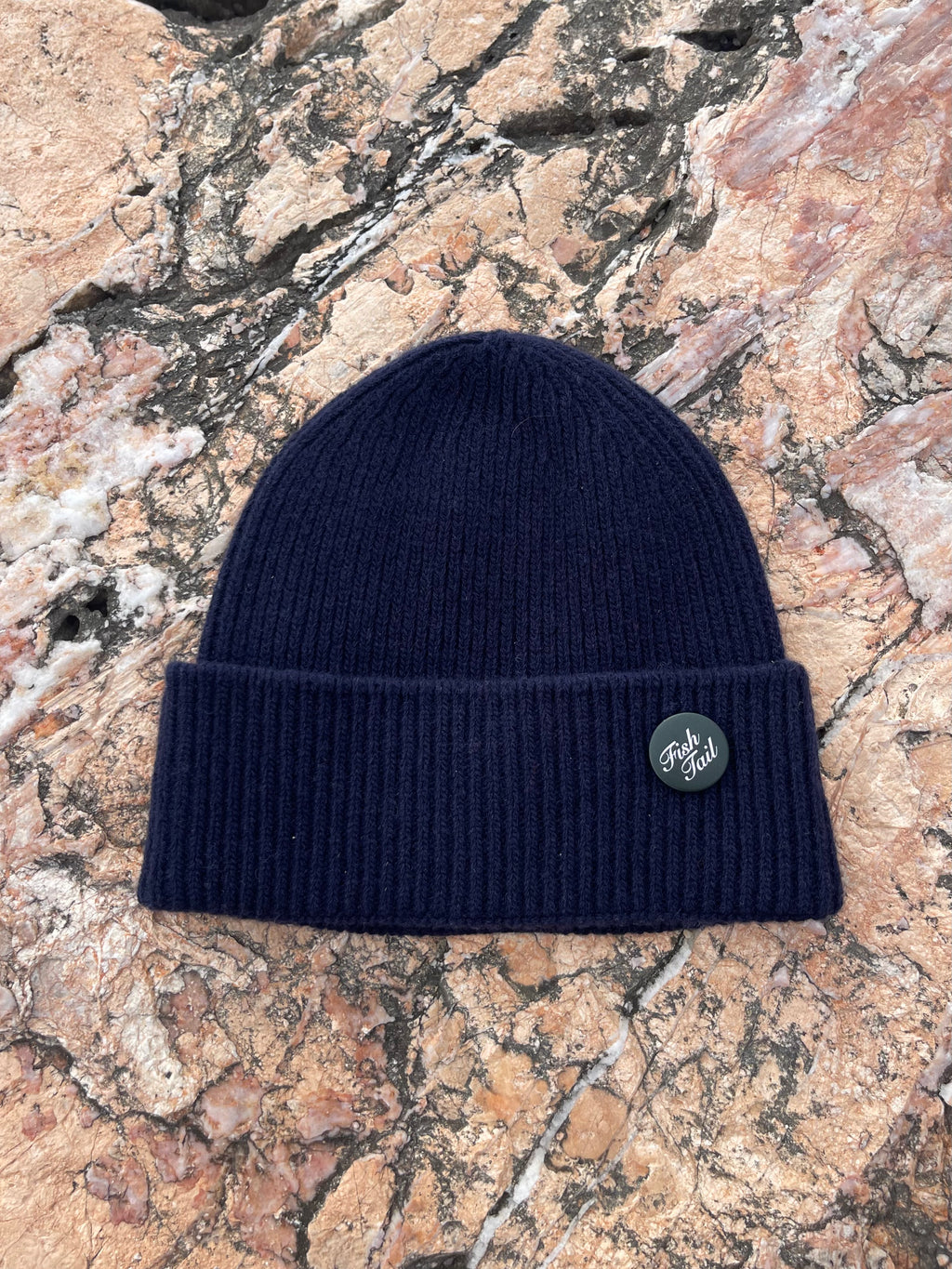 Fishtail Marina Beanie - Navy