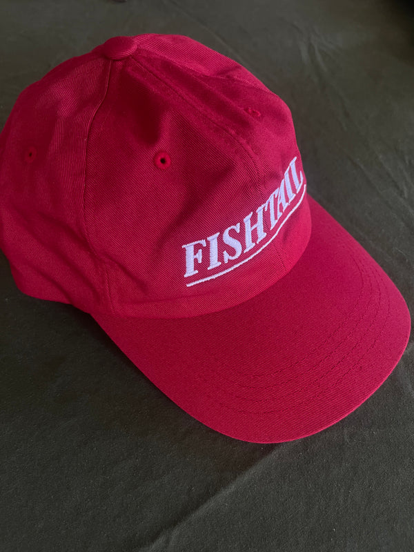 Fishtail Nordic Wash Cap - Red