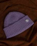 Fishtail Shaggy Beanie - Lilac