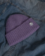 Fishtail Shaggy Beanie - Lilac