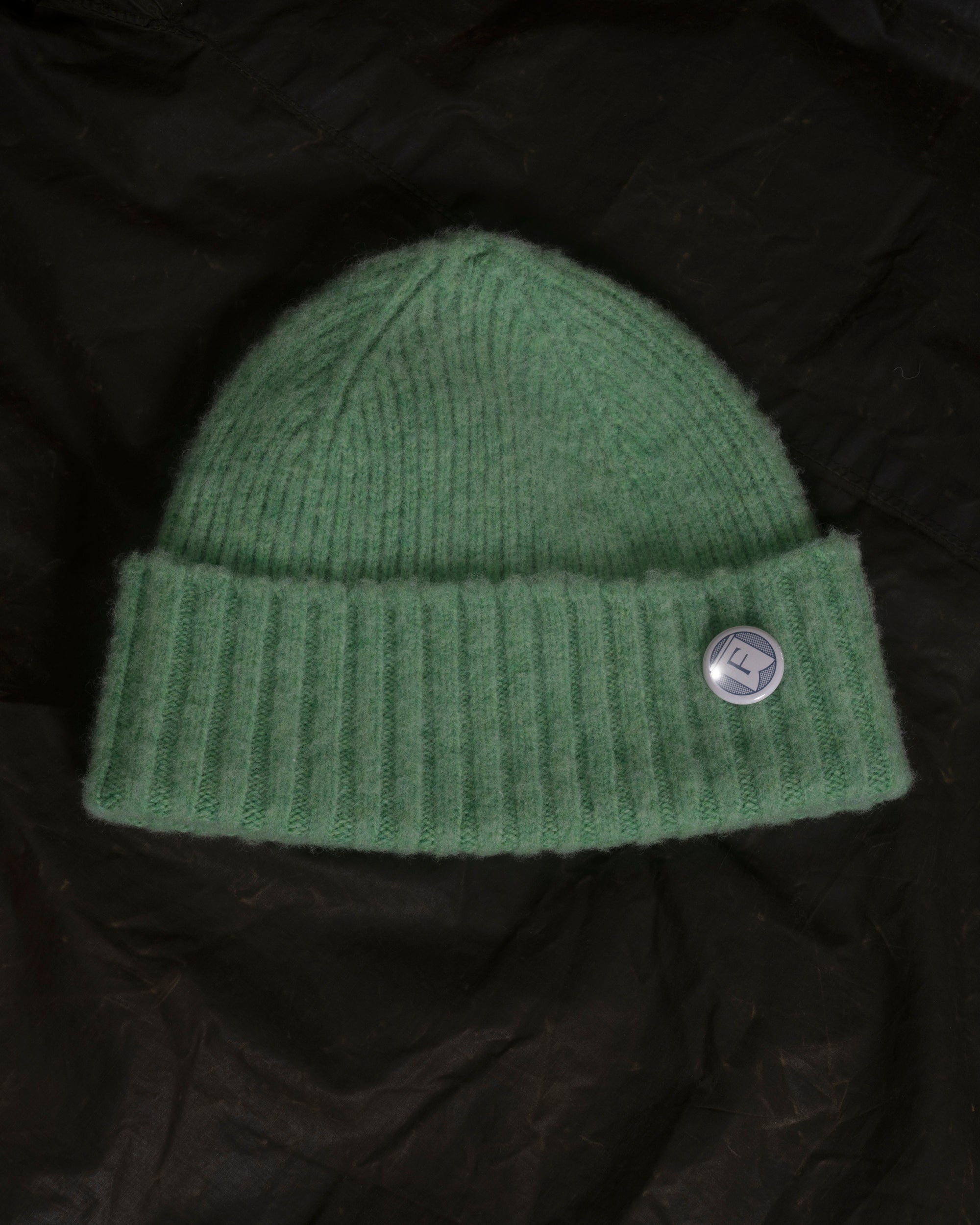 Fishtail Shaggy Beanie - Mint