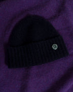 Fishtail Shaggy Beanie - Navy