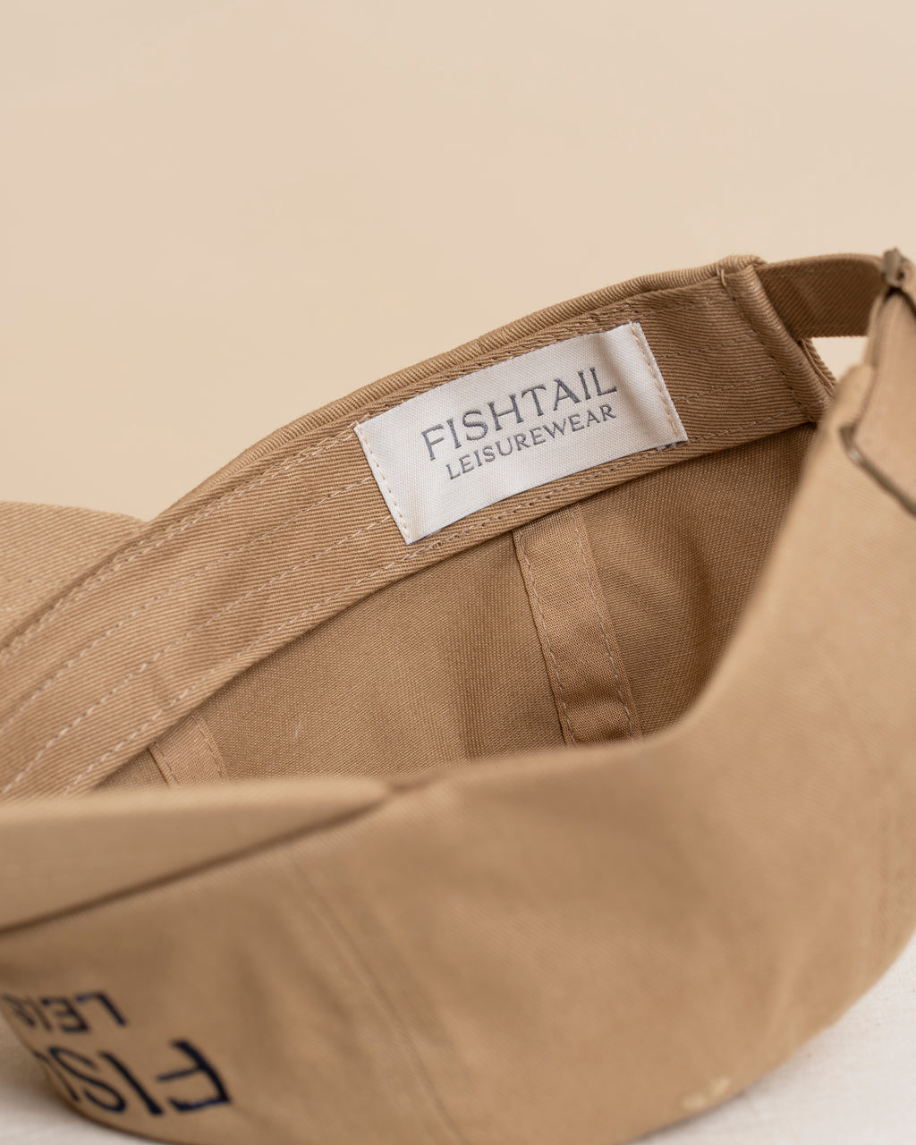Fishtail Leisurewear Nordic Wash Cap - Khaki