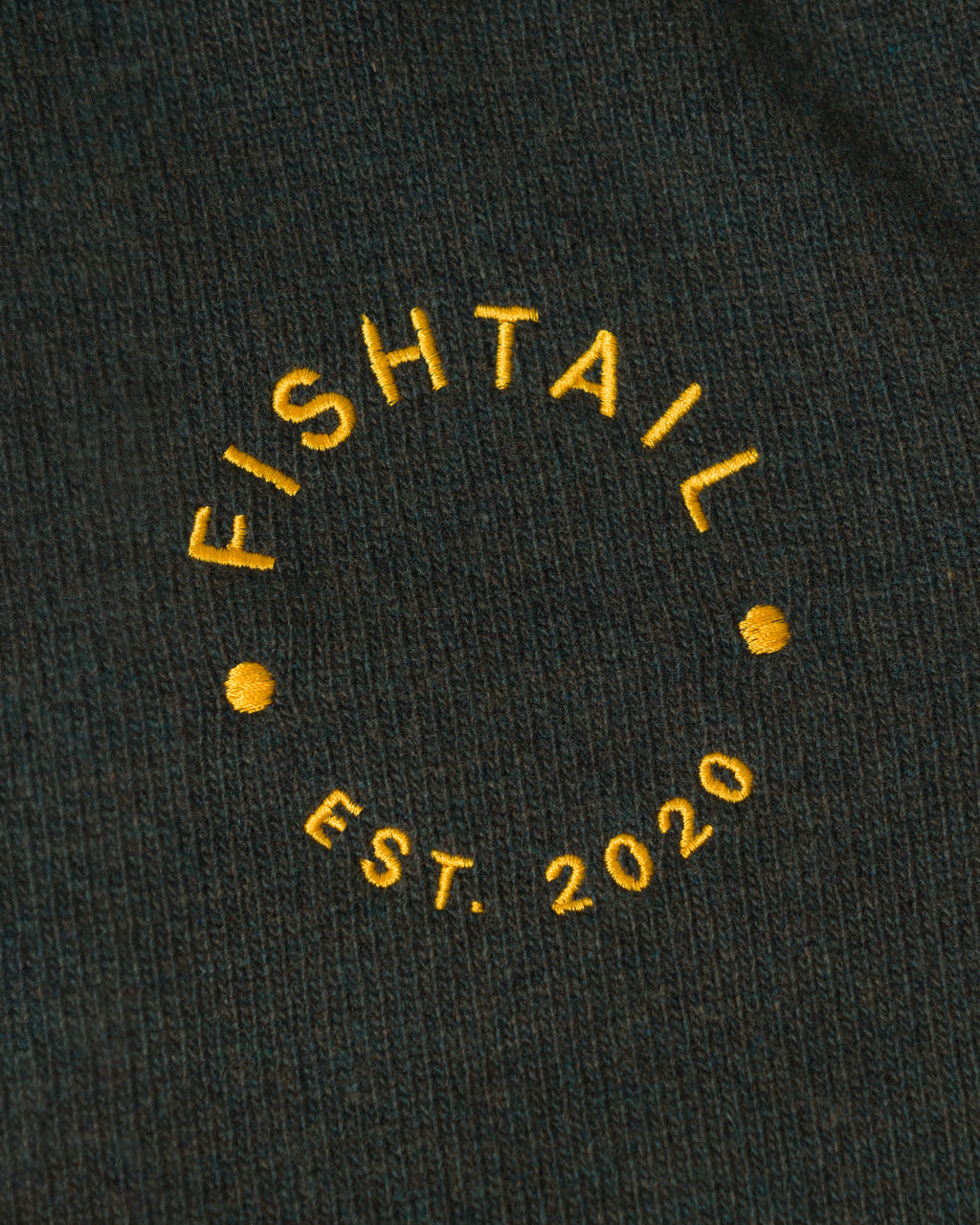 Fishtail cashmere and fine merino wool jumper - Green